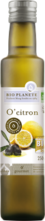Bio Planète Huile d'olive "o'citron" bio 25cl - 5525